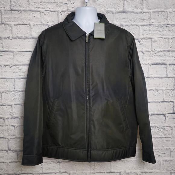 NWT Joseph Abboud Jacket Mens Size Large Brown Full Zip - Picture 1 of 16